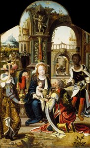賢者の礼拝、1530 作： Pieter Coecke van Aelst